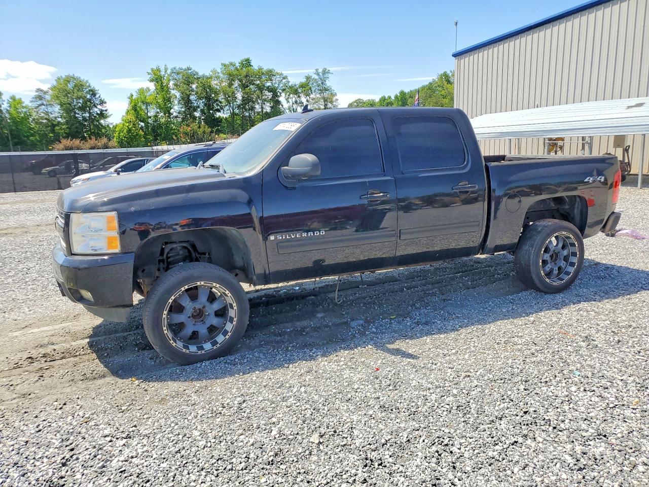 2009 Chevrolet Silverado K1500 Ltz Черный vin: 3GCEK33M39G137703