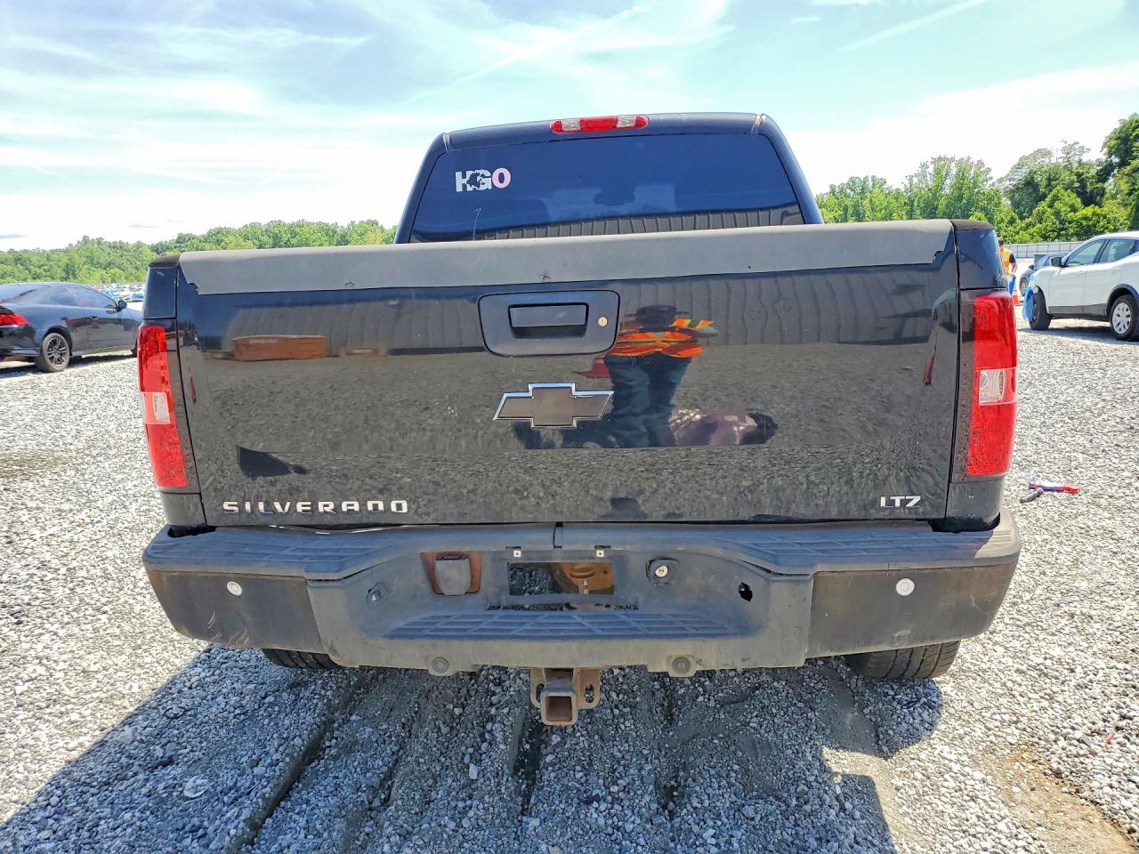 2009 Chevrolet Silverado K1500 Ltz Черный vin: 3GCEK33M39G137703