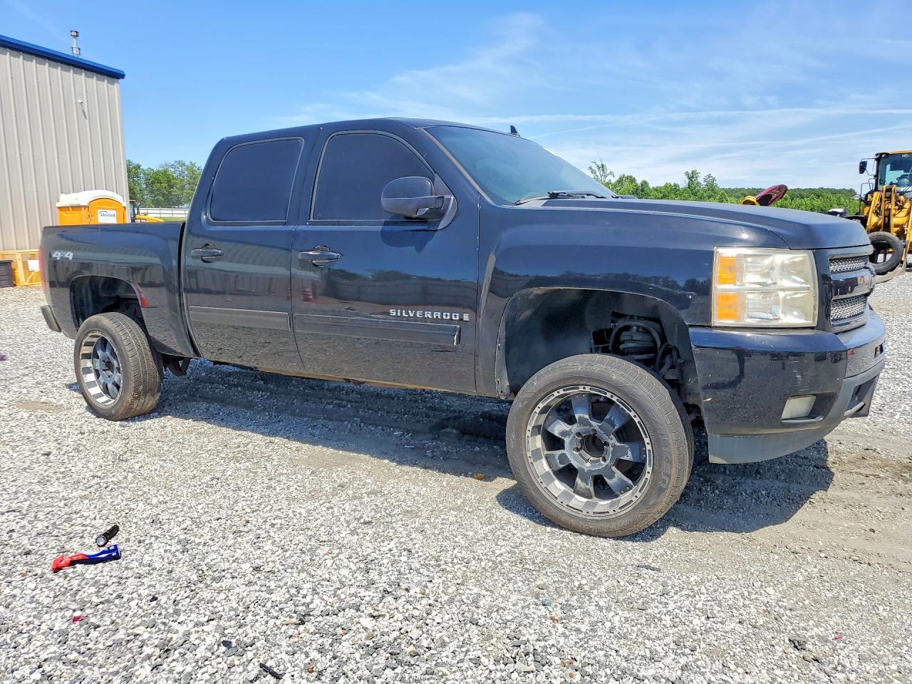 2009 Chevrolet Silverado K1500 Ltz Черный vin: 3GCEK33M39G137703