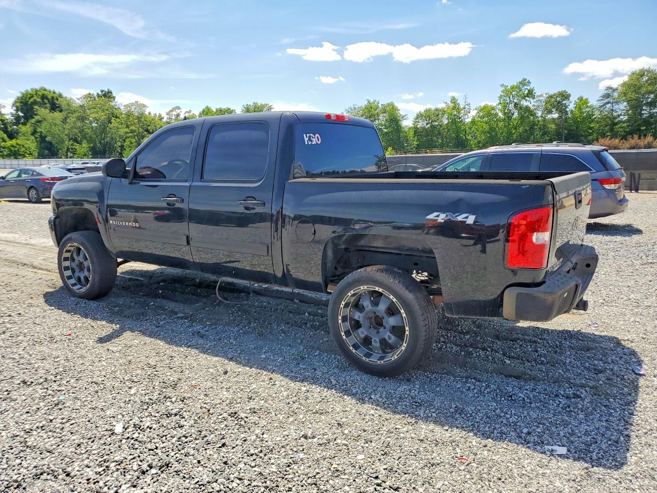 2009 Chevrolet Silverado K1500 Ltz Черный vin: 3GCEK33M39G137703