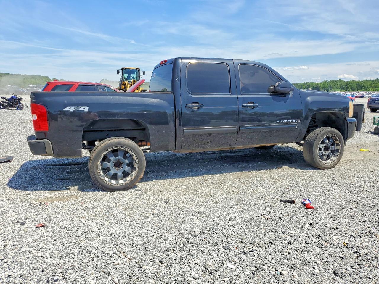 2009 Chevrolet Silverado K1500 Ltz Черный vin: 3GCEK33M39G137703
