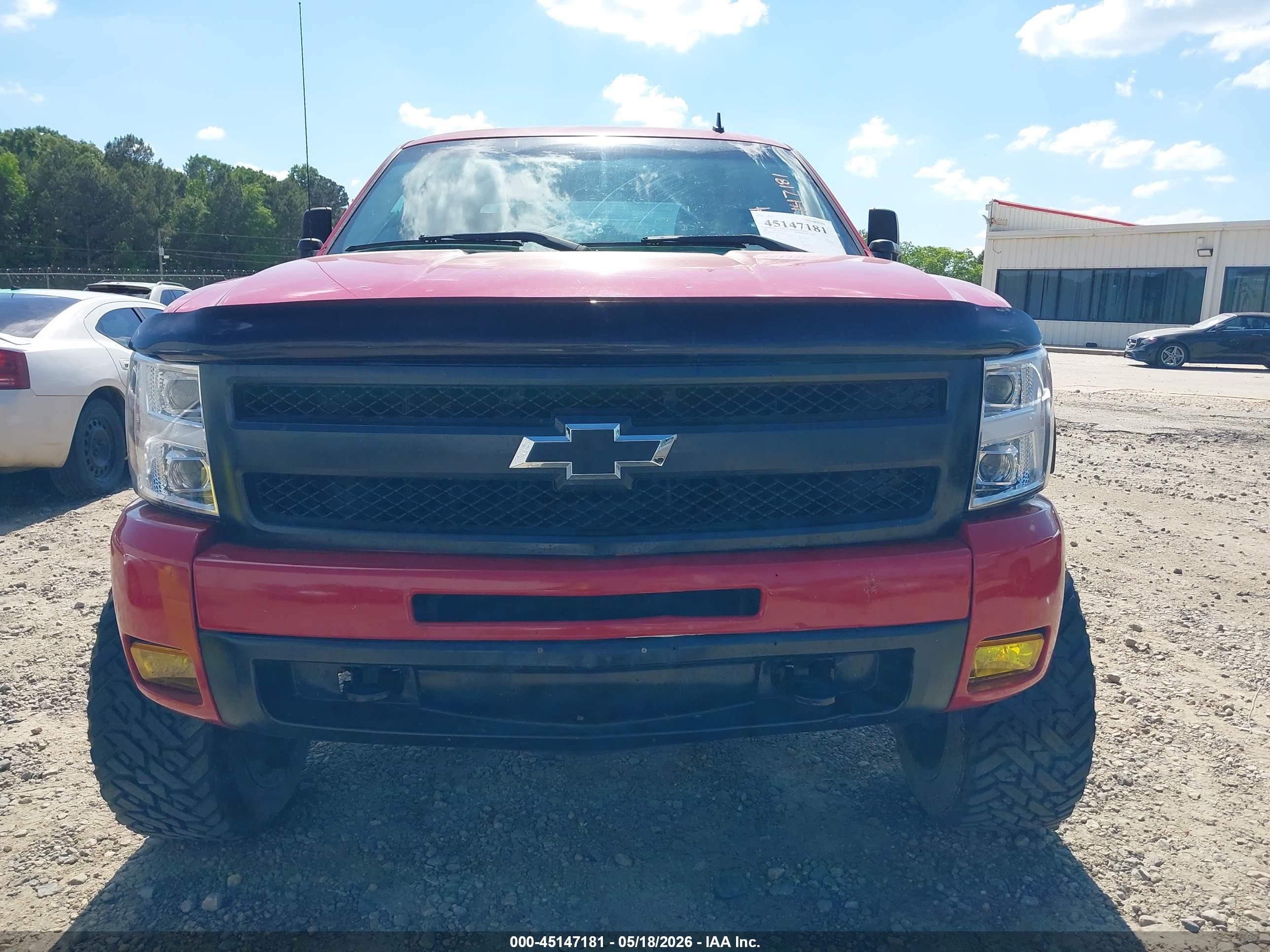 2009 Chevrolet Silverado 1500 Ltz Red vin: 3GCEK33M79G228134