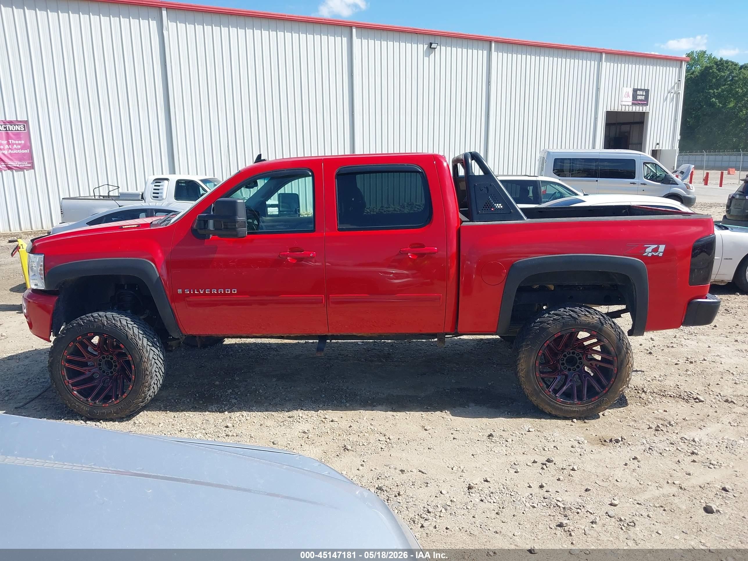 2009 Chevrolet Silverado 1500 Ltz Red vin: 3GCEK33M79G228134