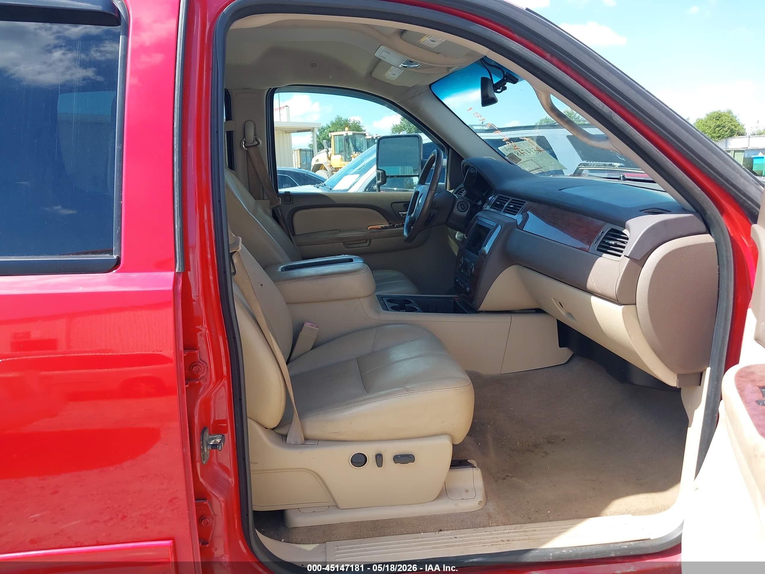2009 Chevrolet Silverado 1500 Ltz Red vin: 3GCEK33M79G228134