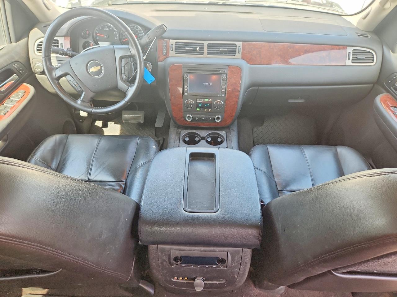 2009 Chevrolet Silverado K1500 Ltz White vin: 3GCEK33M79G238596
