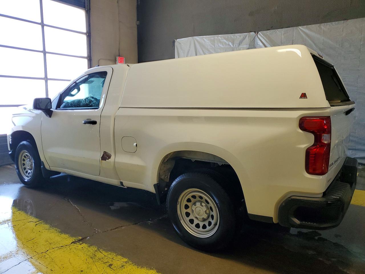 2023 Chevrolet Silverado C1500 White vin: 3GCNAAEK0PG360409