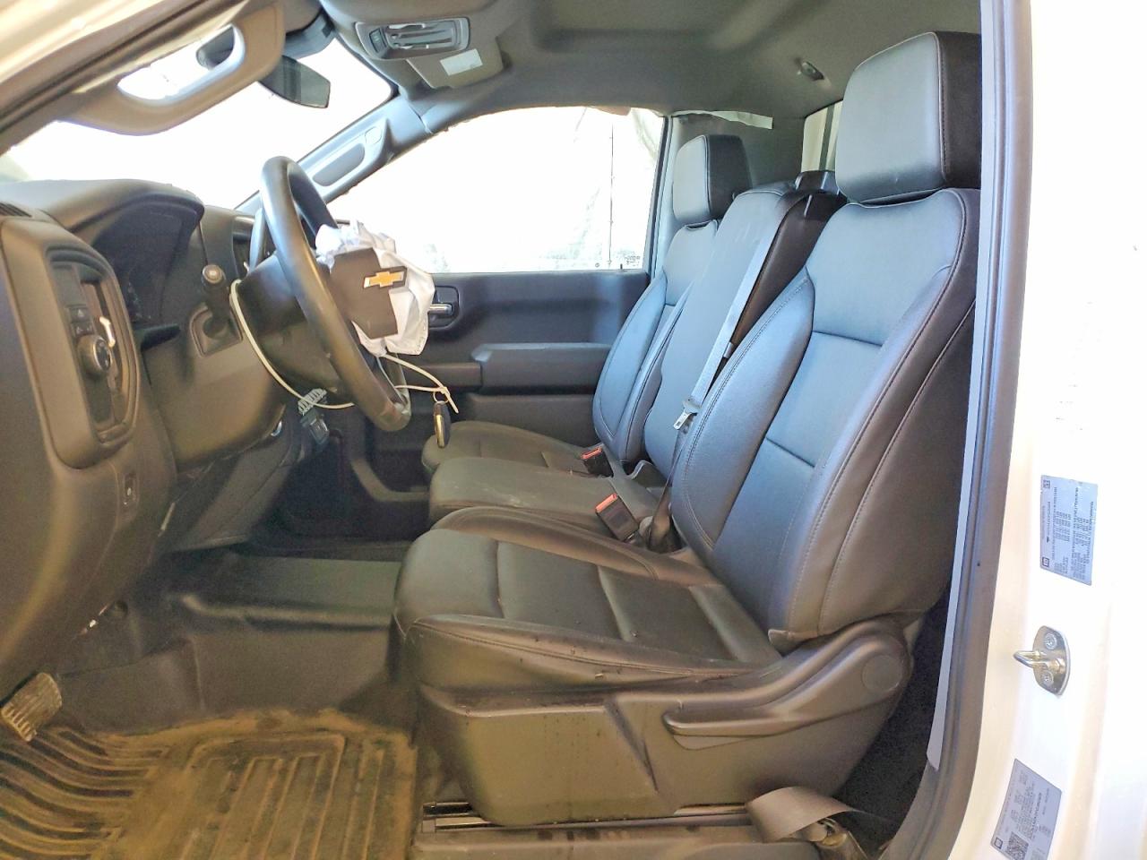 2023 Chevrolet Silverado C1500 White vin: 3GCNAAEK0PG360409