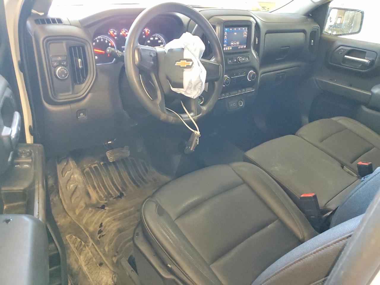 2023 Chevrolet Silverado C1500 White vin: 3GCNAAEK0PG360409