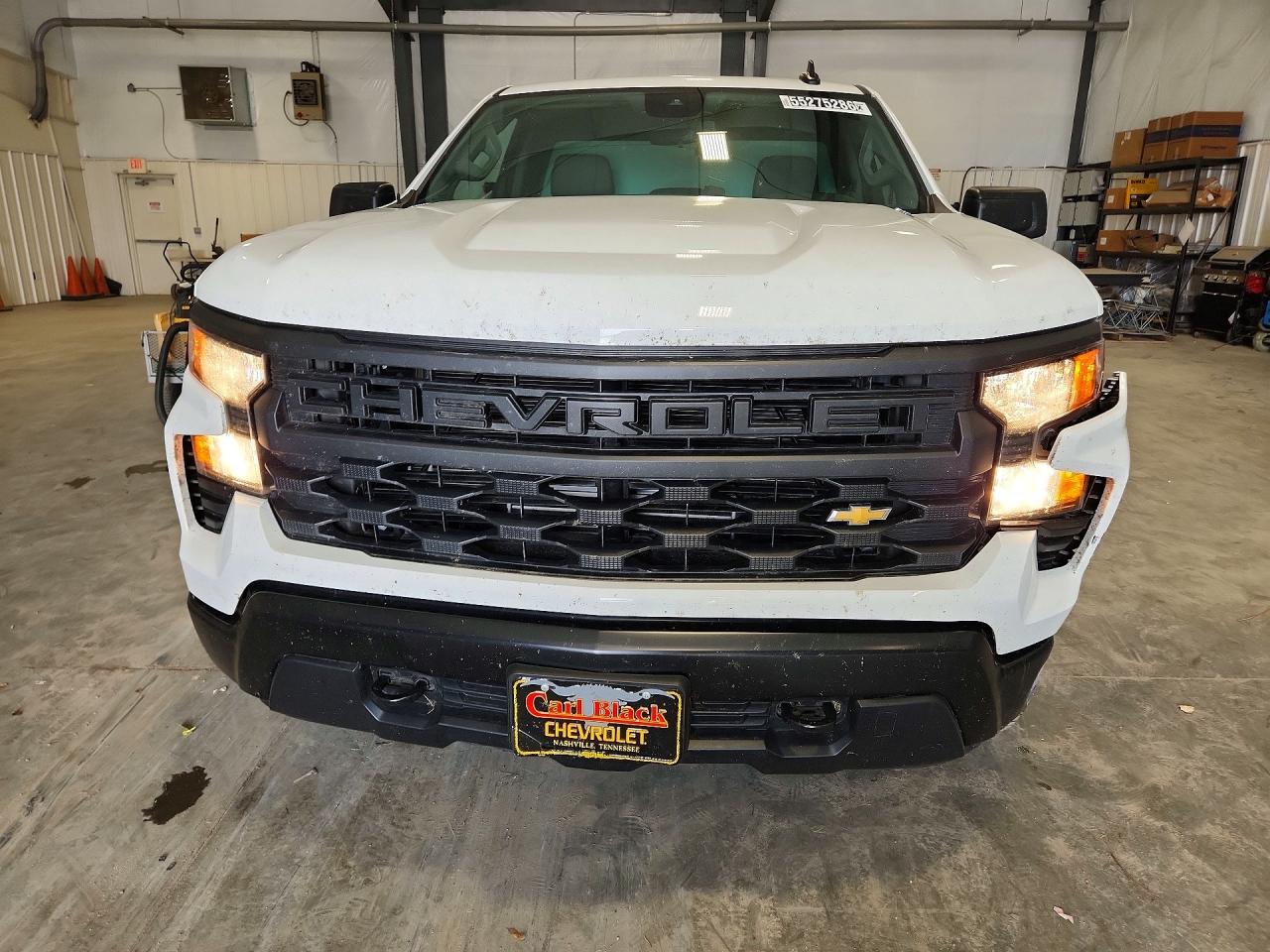 2026 Chevrolet Silverado C1500 White vin: 3GCNAAEK1TG228737