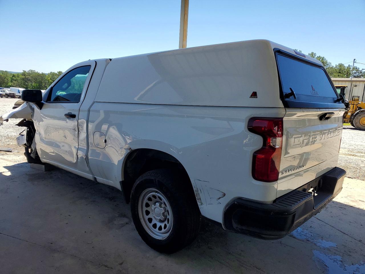 2023 Chevrolet Silverado C1500 White vin: 3GCNAAEK2PG338718