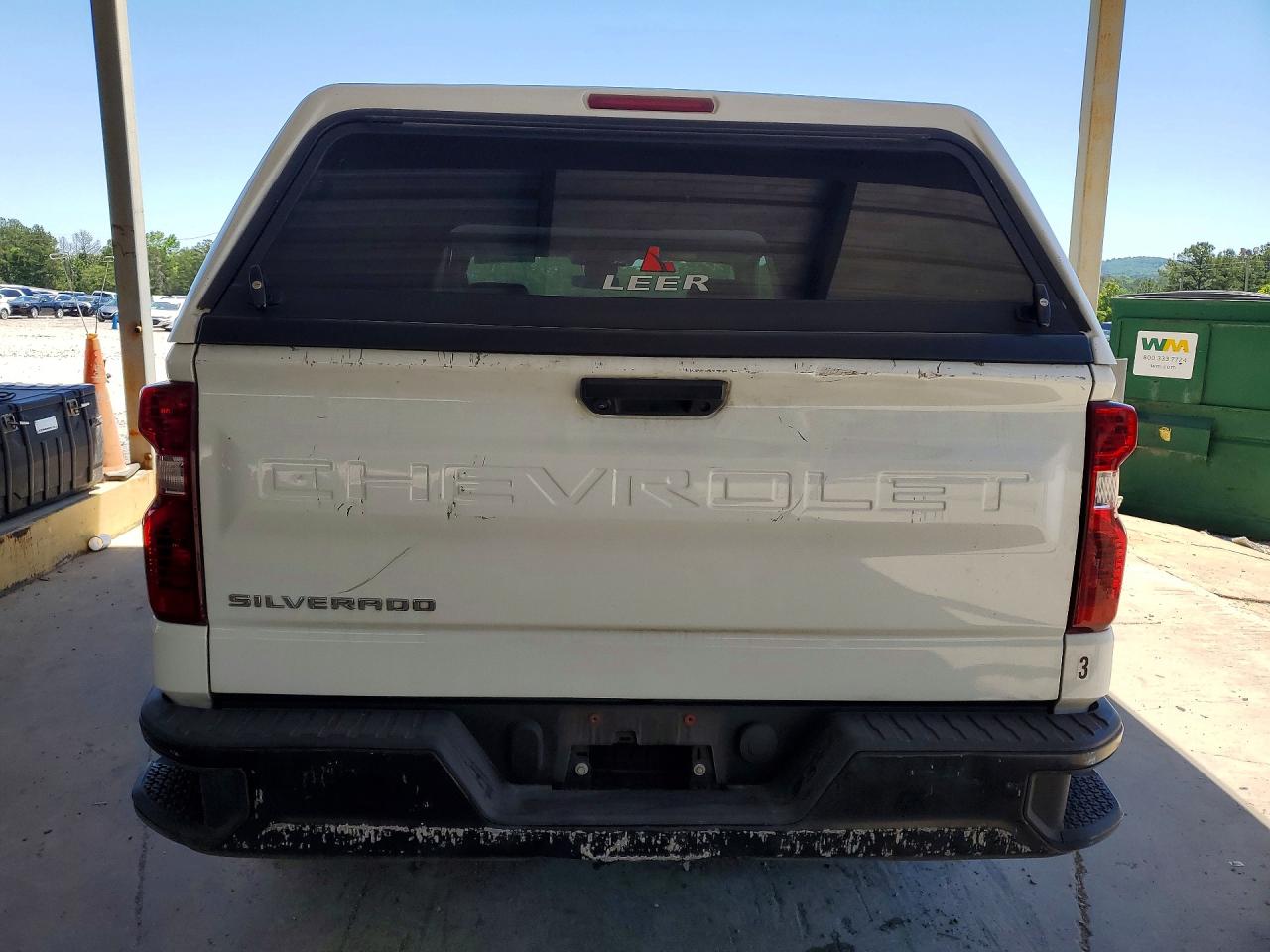 2023 Chevrolet Silverado C1500 White vin: 3GCNAAEK2PG338718