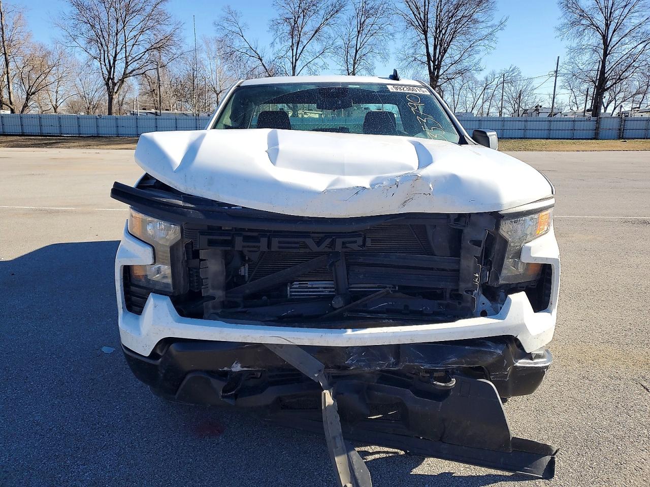 2024 Chevrolet Silverado C1500 White vin: 3GCNAAEK4RG353790