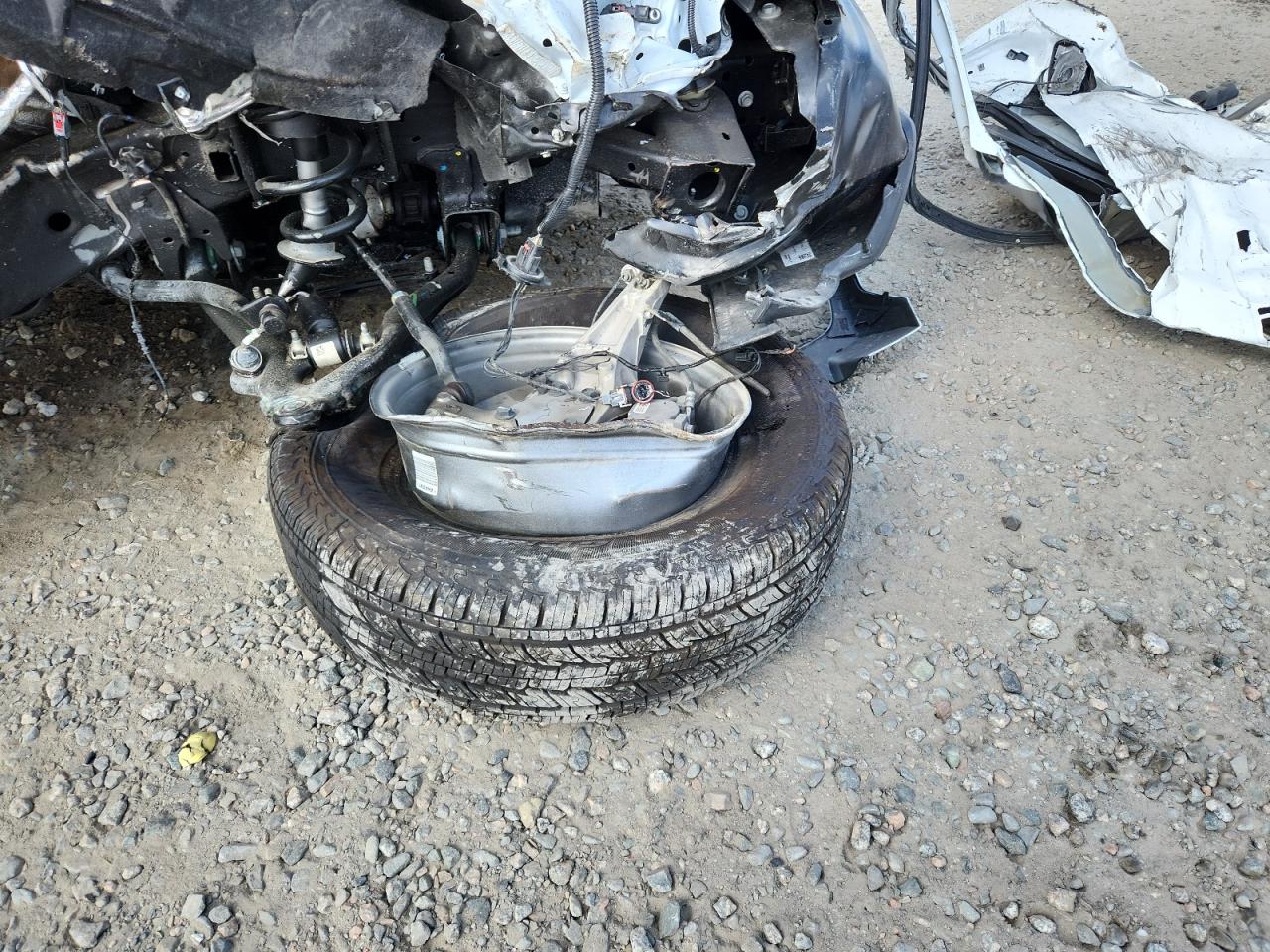 2026 Chevrolet Silverado C1500 White vin: 3GCNAAEK4TG225931 Damage: Right Front Wheel, Broken, Replacement Required