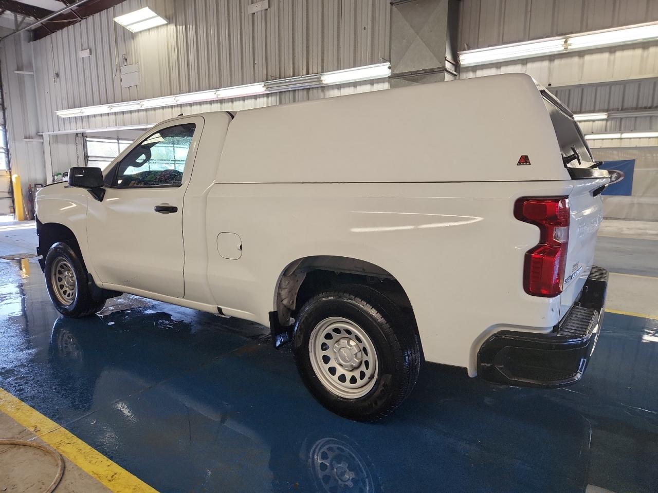 2023 Chevrolet Silverado C1500 White vin: 3GCNAAEK6PG353920