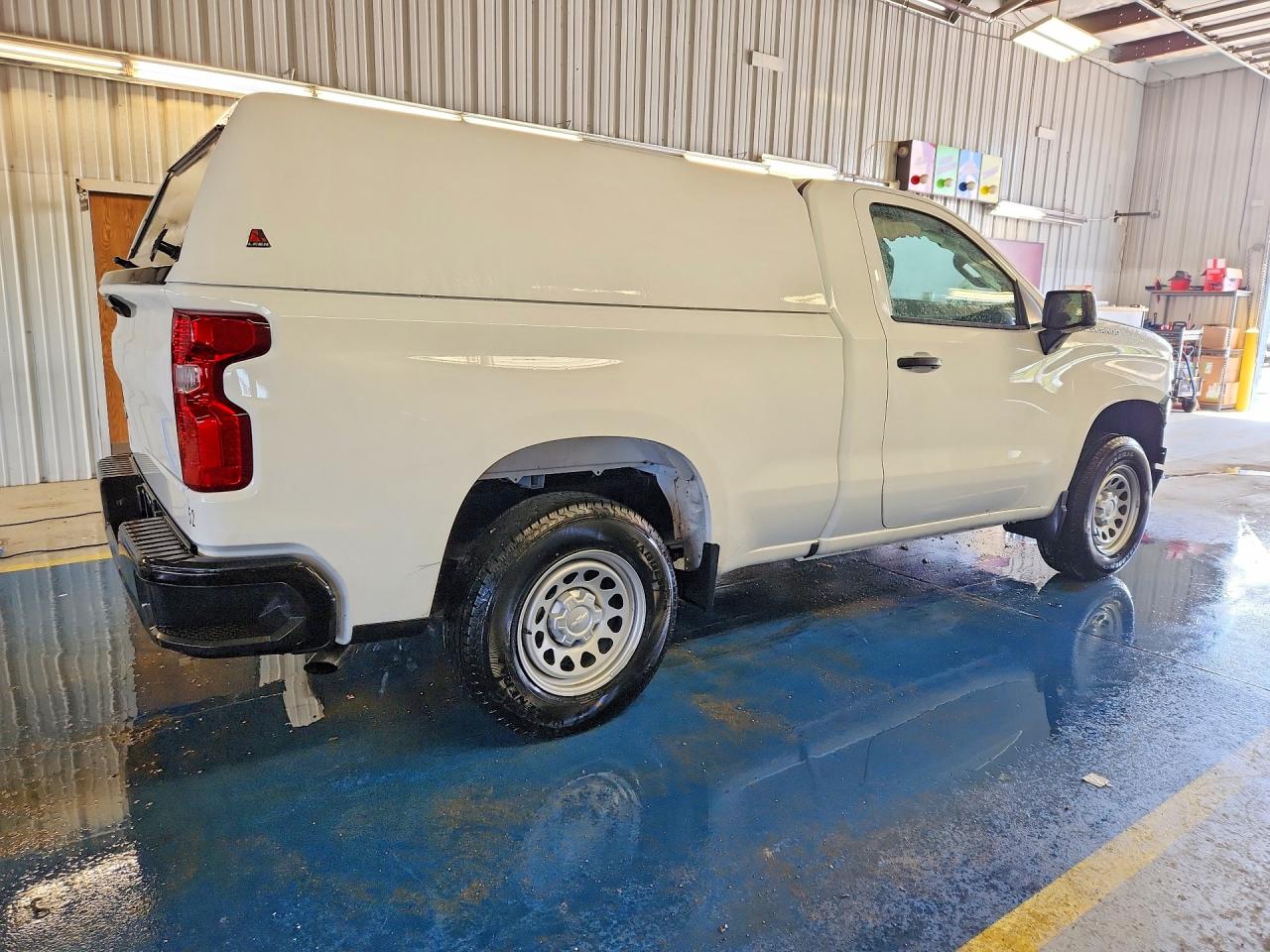 2026 Chevrolet Silverado C1500 White vin: 3GCNAAEKXTG225352