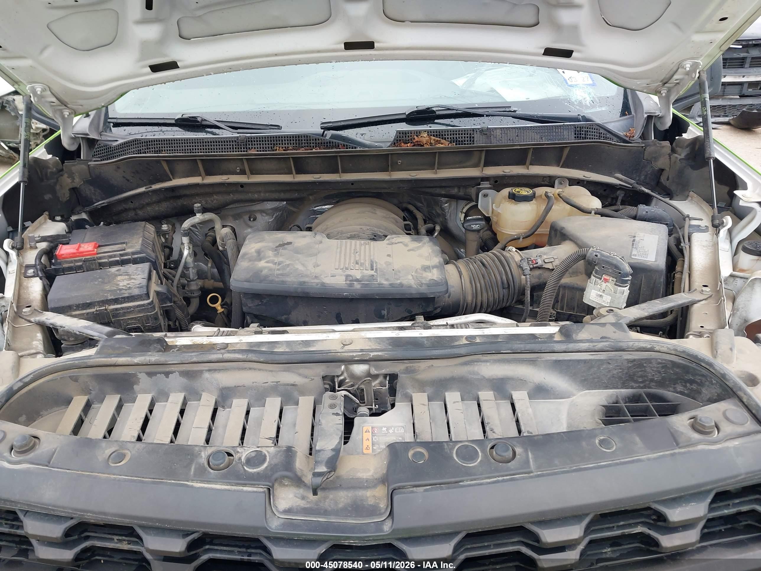 2020 Chevrolet Silverado 1500   Зеленый vin: 3GCNWAEF3LG333817