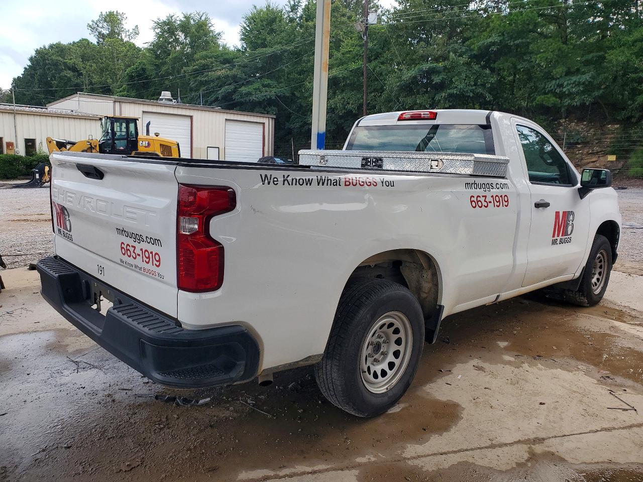 2019 Chevrolet Silverado White vin: 3GCNWAEFXKG187978
