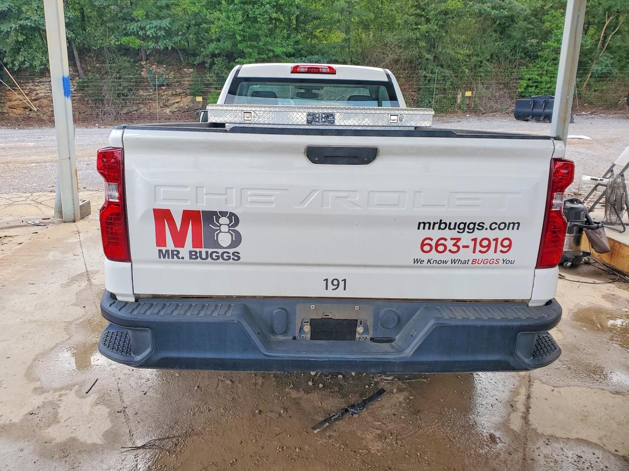 2019 Chevrolet Silverado White vin: 3GCNWAEFXKG187978