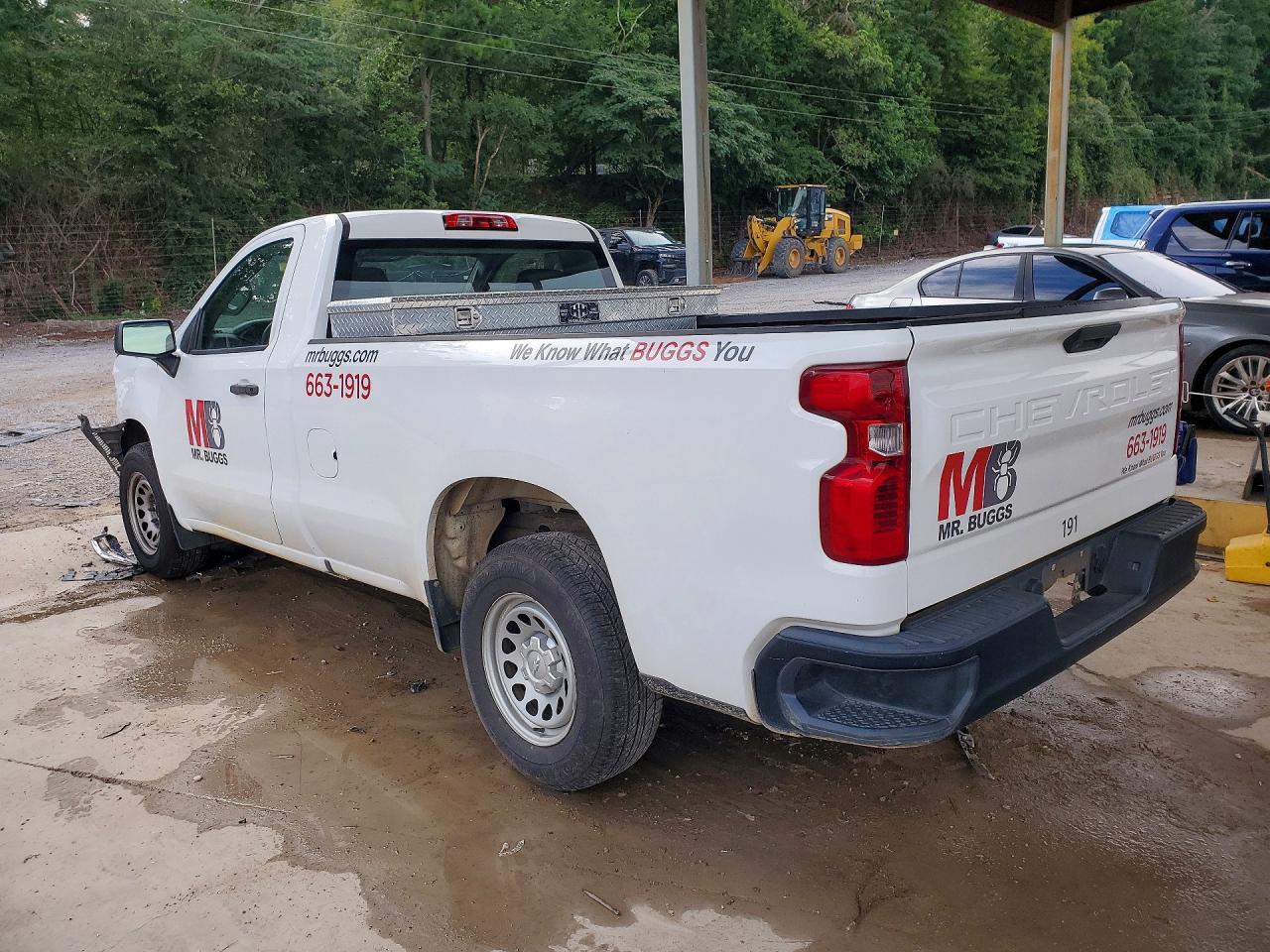 2019 Chevrolet Silverado White vin: 3GCNWAEFXKG187978