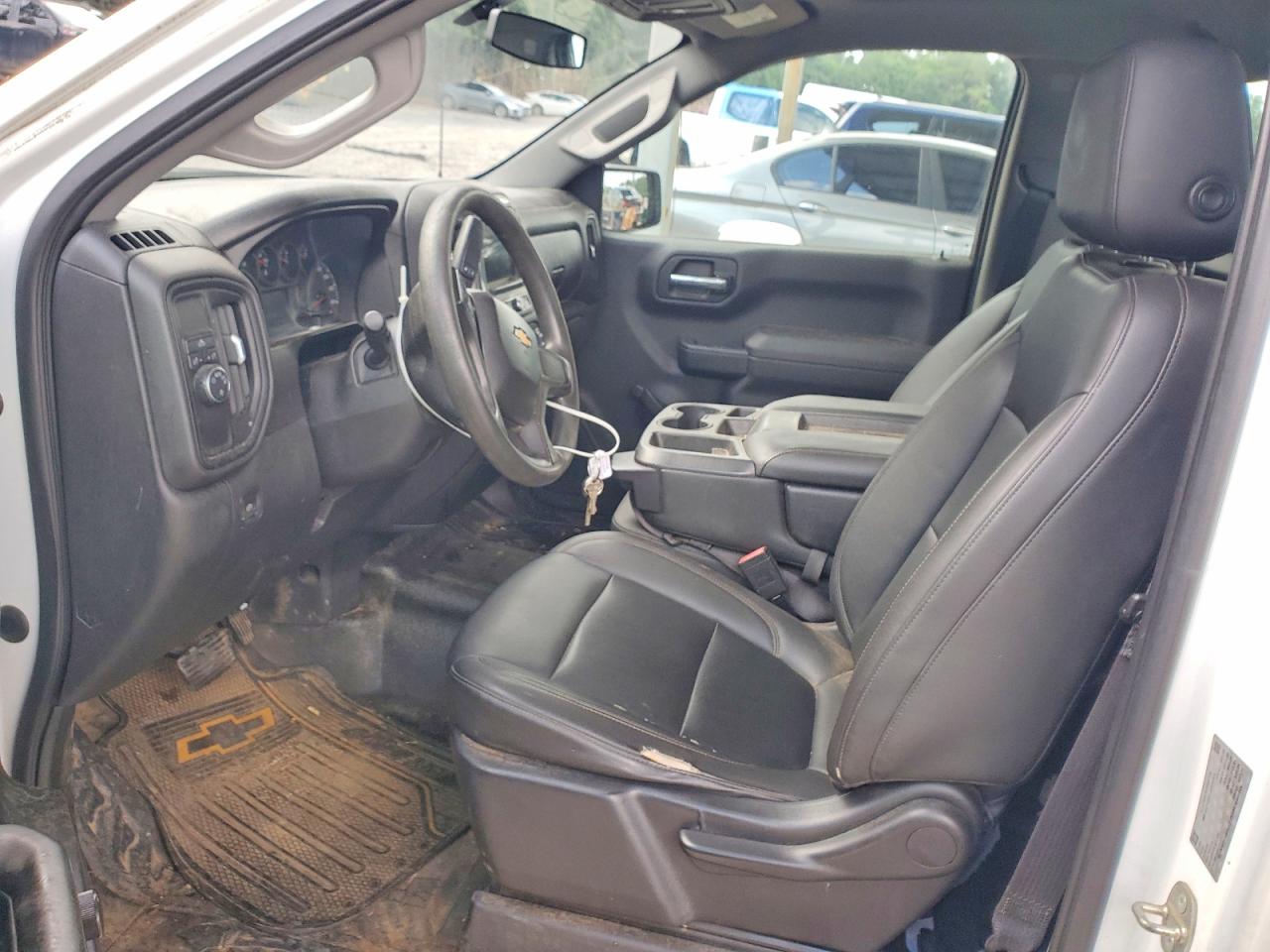 2019 Chevrolet Silverado White vin: 3GCNWAEFXKG187978