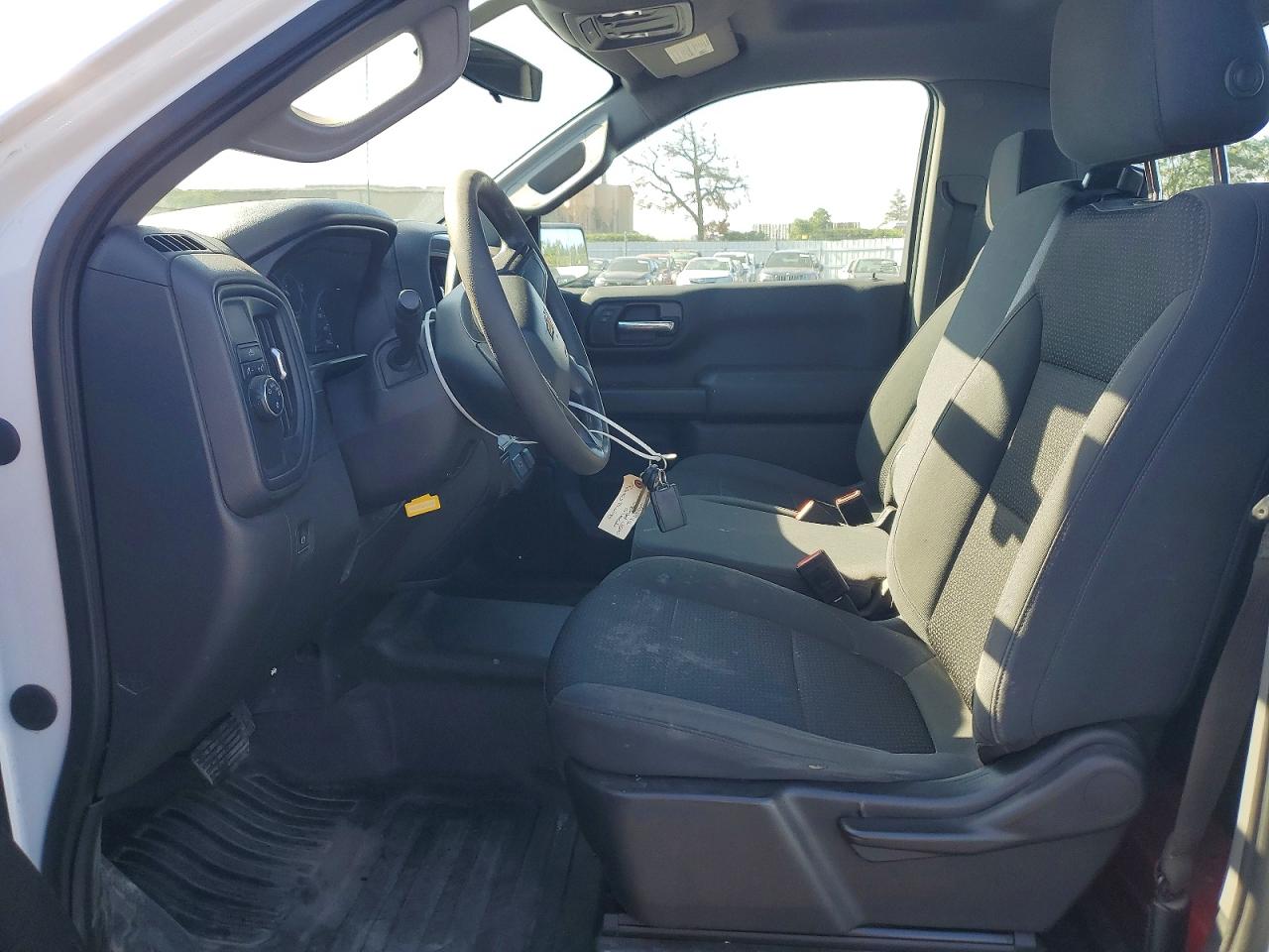 2021 Chevrolet Silverado C1500 White vin: 3GCNWAEFXMG367500
