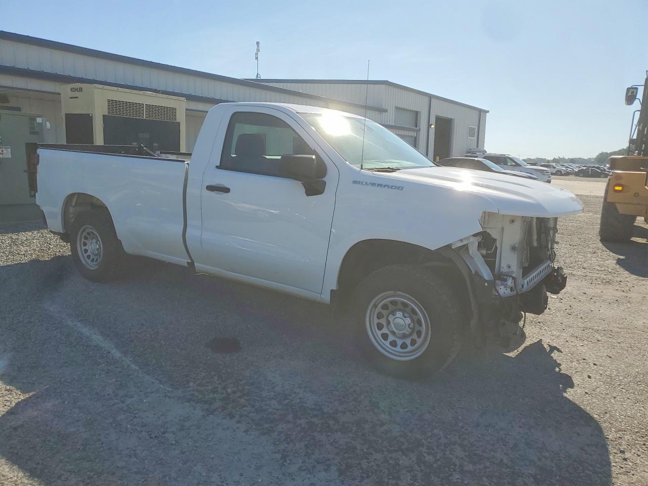 2020 Chevrolet Silverado C1500 White vin: 3GCNWAEH4LG126290