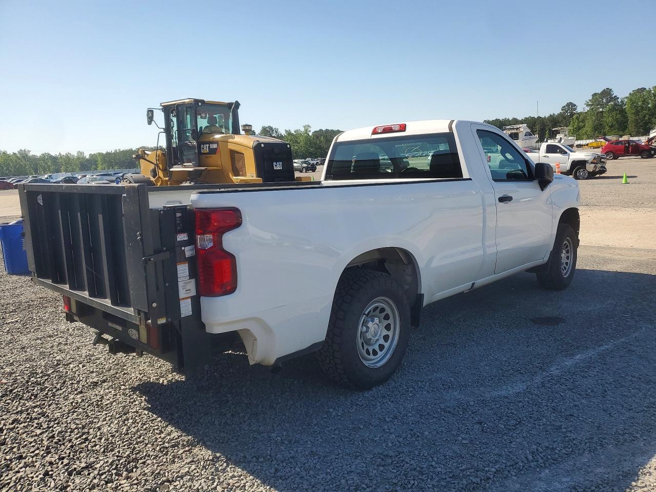 2020 Chevrolet Silverado C1500 White vin: 3GCNWAEH4LG126290