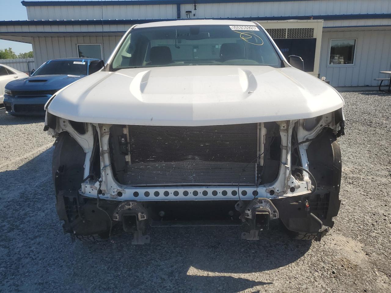 2020 Chevrolet Silverado C1500 White vin: 3GCNWAEH4LG126290 Damage: Hood, Multiple Scratches Heavy, 2