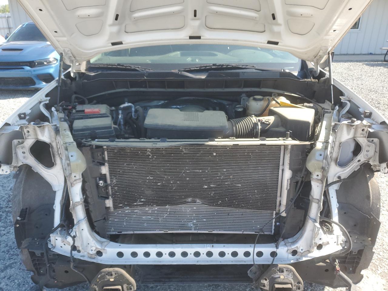 2020 Chevrolet Silverado C1500 White vin: 3GCNWAEH4LG126290 Damage: Grille, Missing, Replacement Required