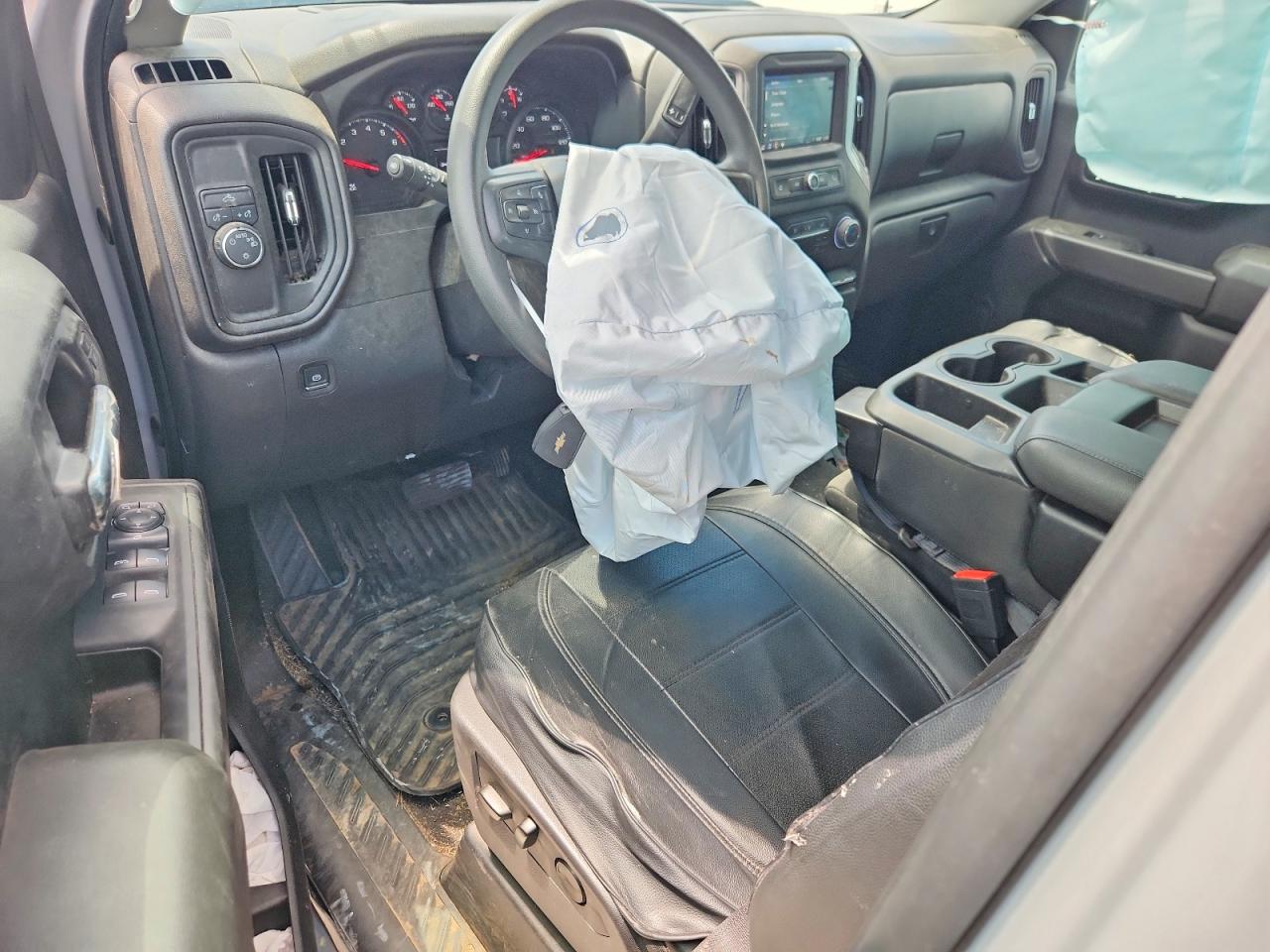 2025 Chevrolet Silverado C1500 Custom Gray vin: 3GCPABEK7SG103464