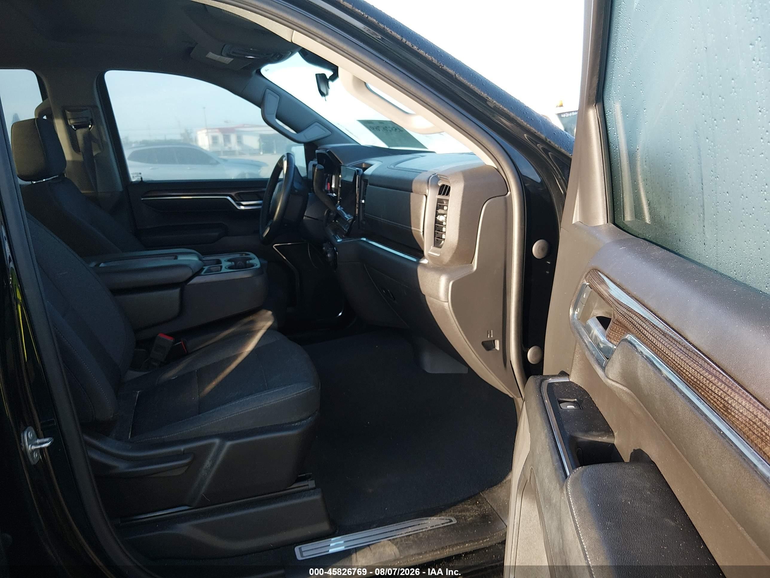 2023 Chevrolet Silverado 1500 2wd  Short Bed Rst Black vin: 3GCPADE80PG241418