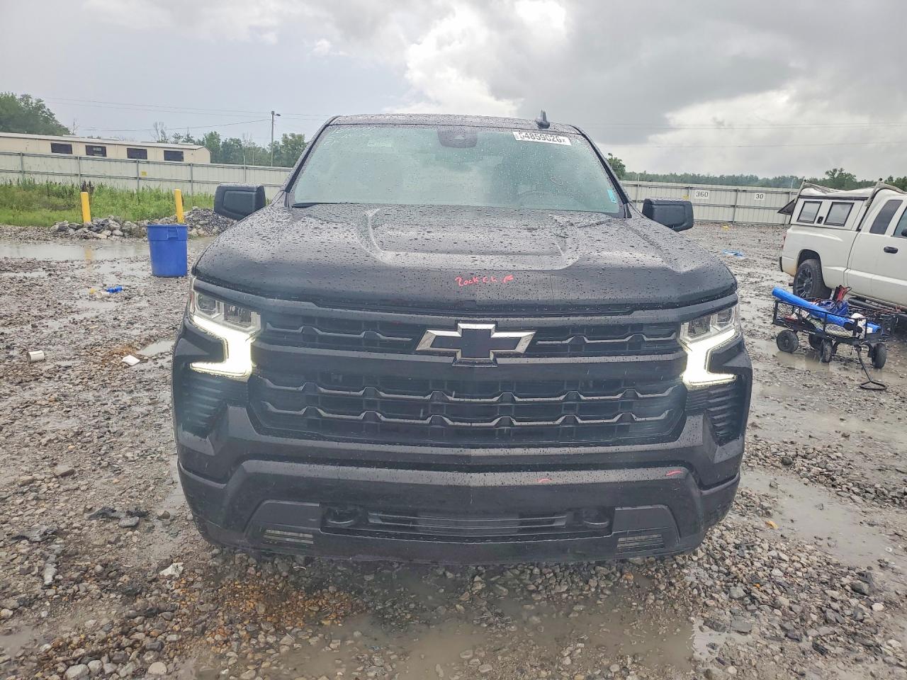 2022 Chevrolet Silverado C1500 Rst Black vin: 3GCPADED9NG613154