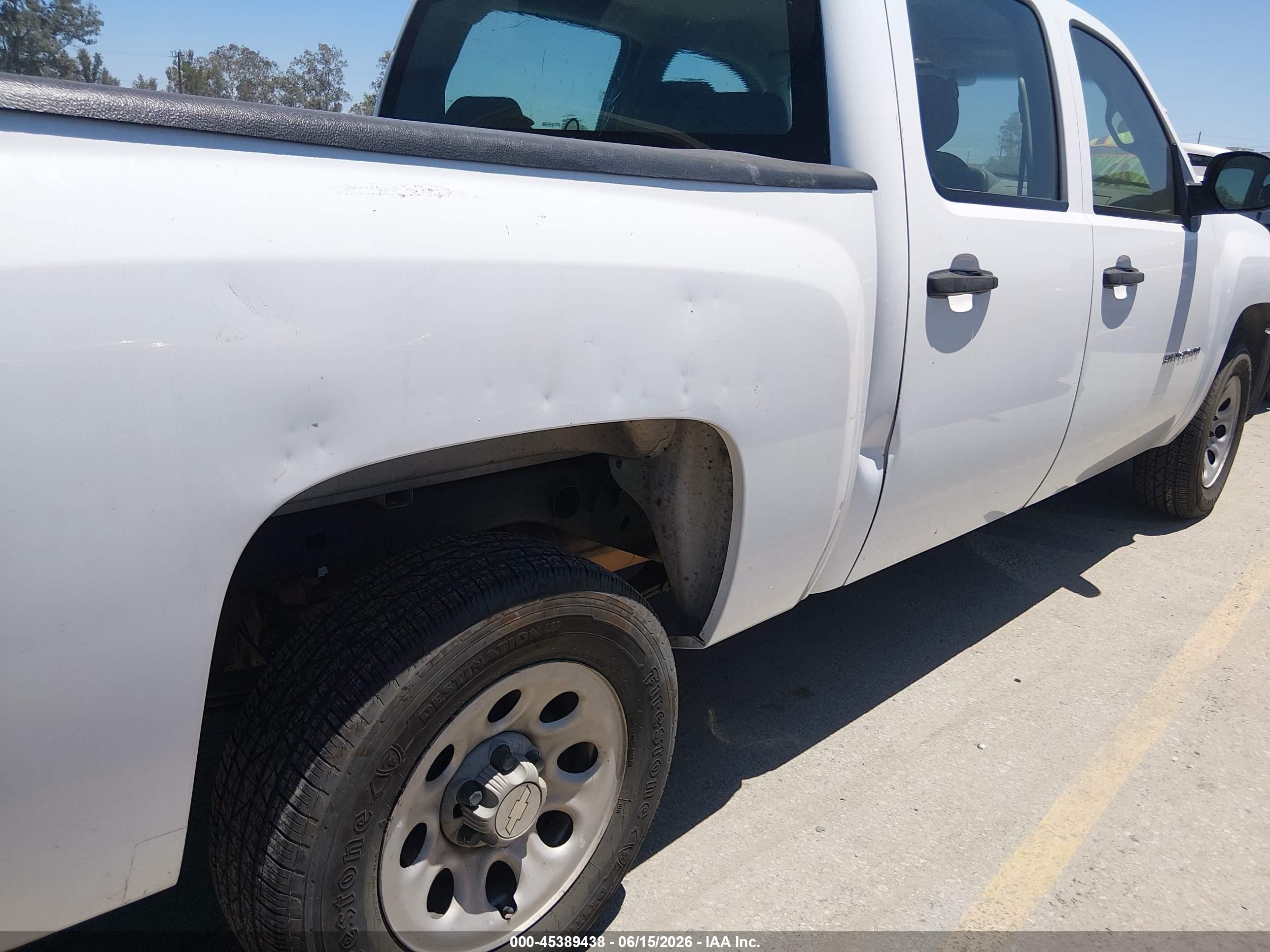 2011 Chevrolet Silverado 1500 Work Truck Белый vin: 3GCPCPEA0BG216199