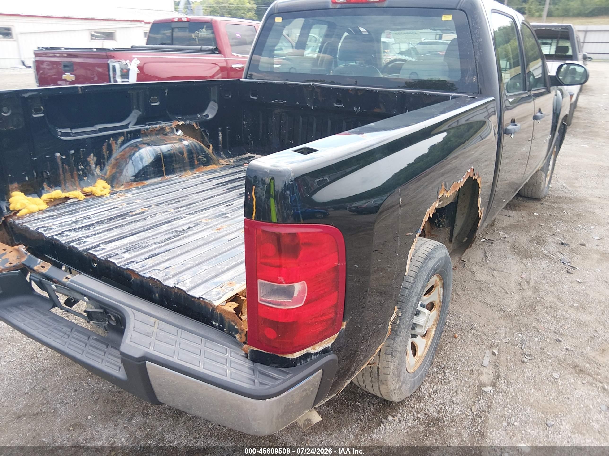2012 Chevrolet Silverado 1500 Work Truck Black vin: 3GCPCPEA0CG268465
