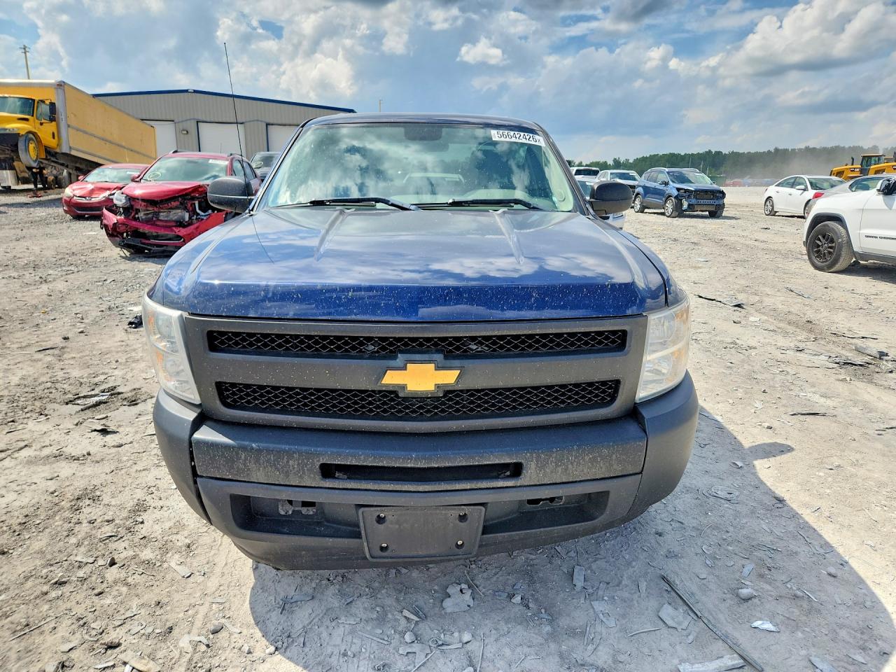 2012 Chevrolet Silverado C1500 Blue vin: 3GCPCPEA1CG233076