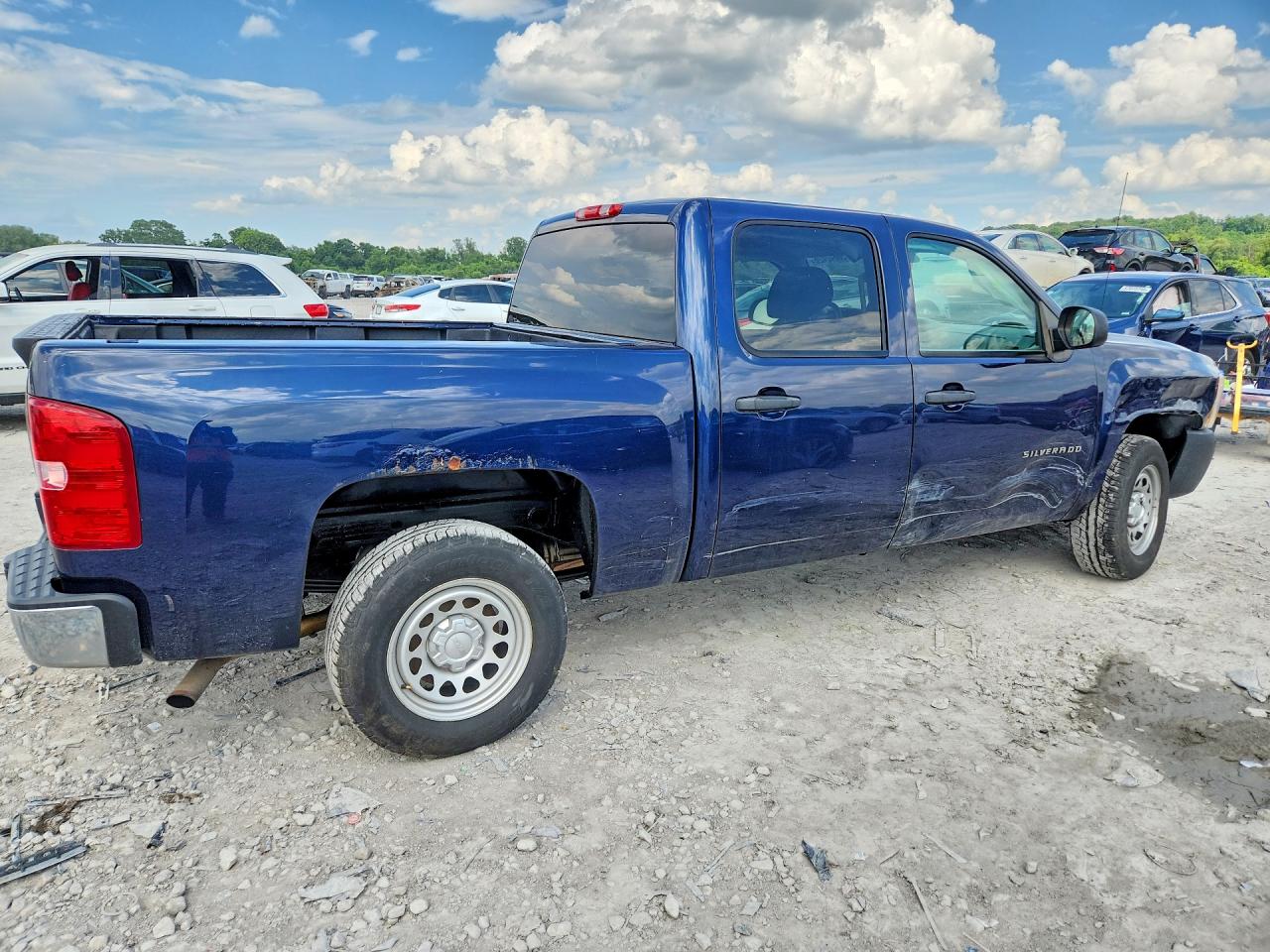 2012 Chevrolet Silverado C1500 Blue vin: 3GCPCPEA1CG233076