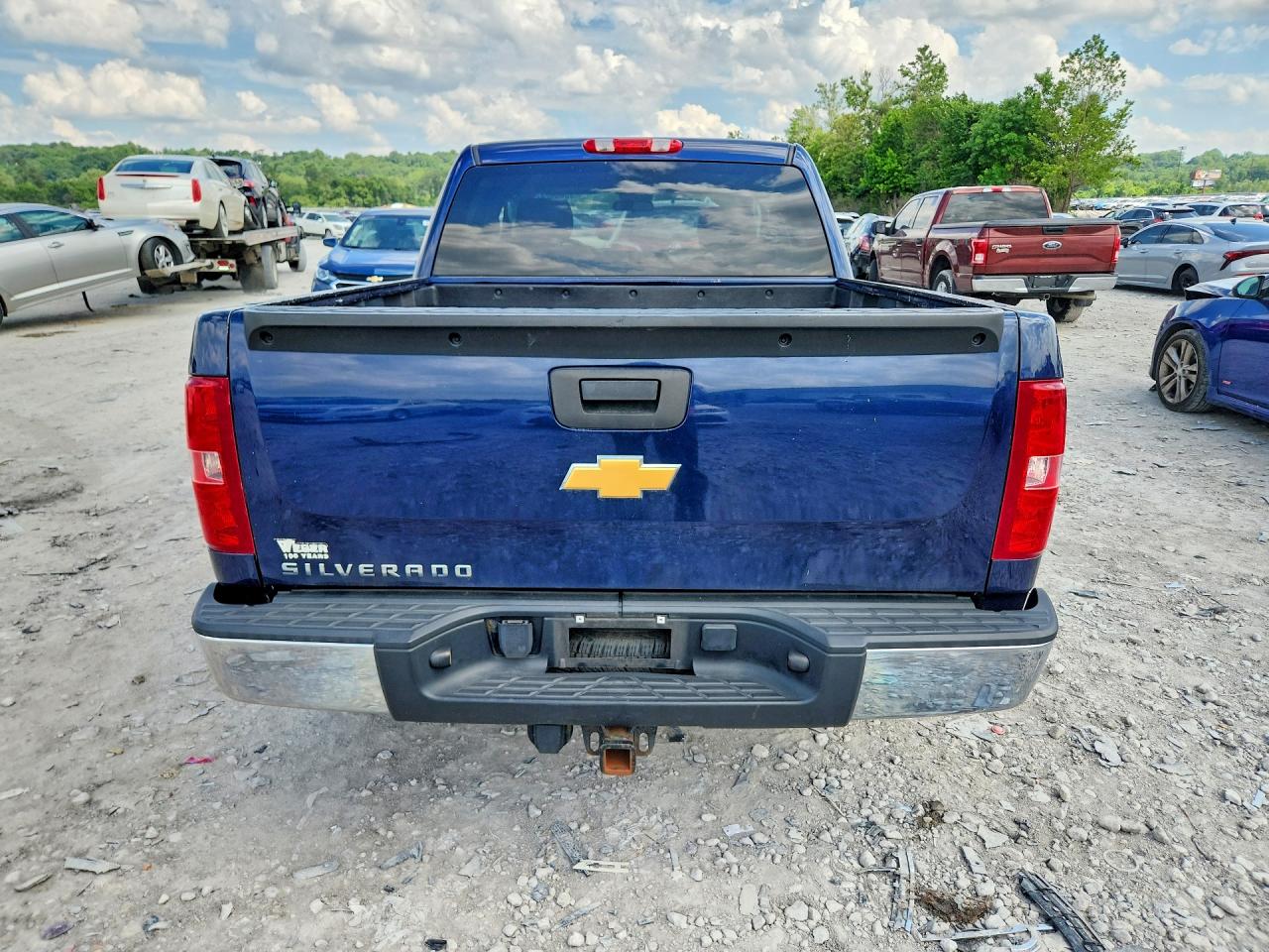 2012 Chevrolet Silverado C1500 Blue vin: 3GCPCPEA1CG233076