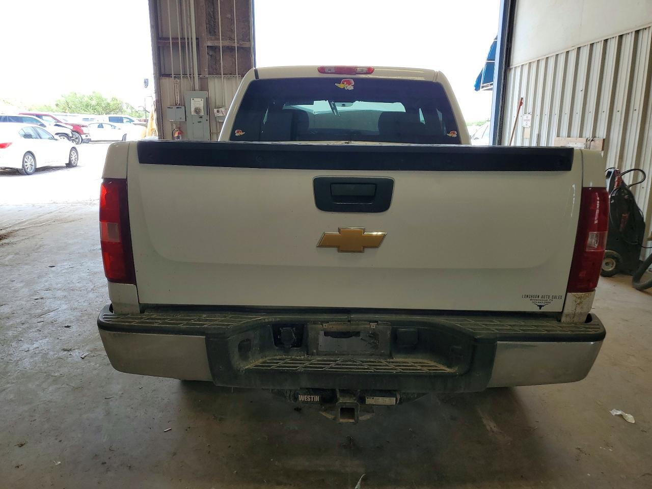2013 Chevrolet Silverado C1500 White vin: 3GCPCPEA8DG321575