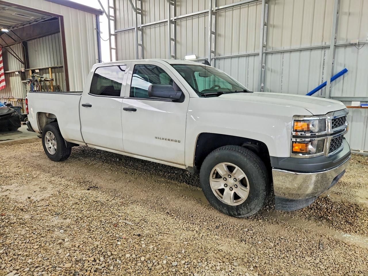2015 Chevrolet Silverado C1500 White vin: 3GCPCPEC1FG382528