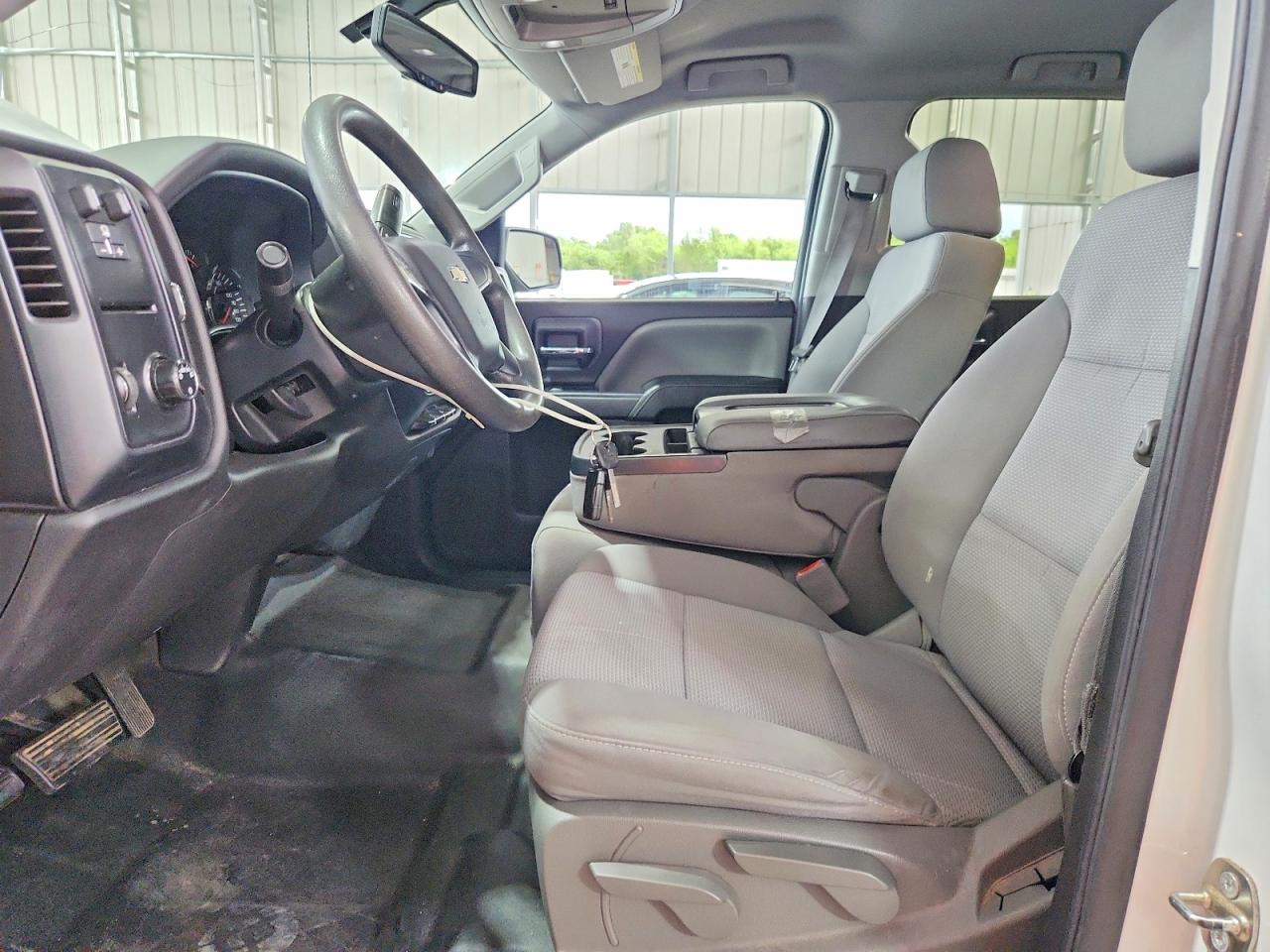 2015 Chevrolet Silverado C1500 White vin: 3GCPCPEC1FG382528