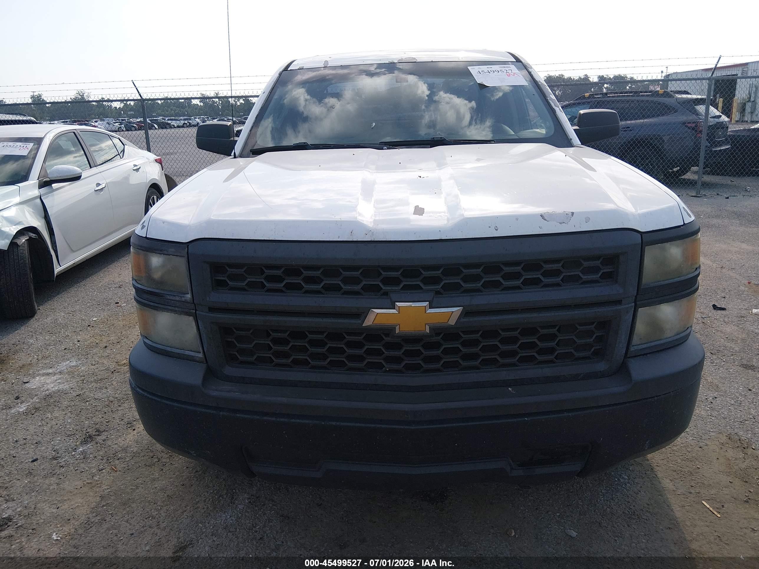 2014 Chevrolet Silverado 1500 Work Truck Белый vin: 3GCPCPEC4EG122770