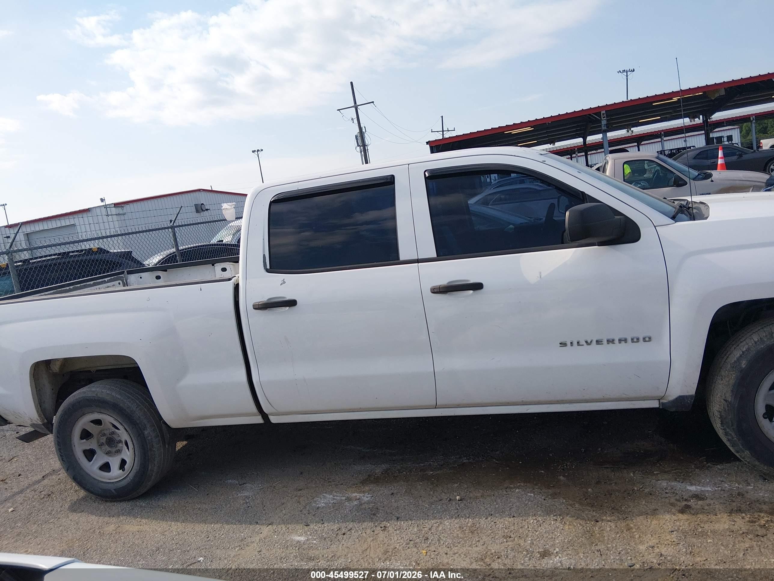 2014 Chevrolet Silverado 1500 Work Truck Белый vin: 3GCPCPEC4EG122770