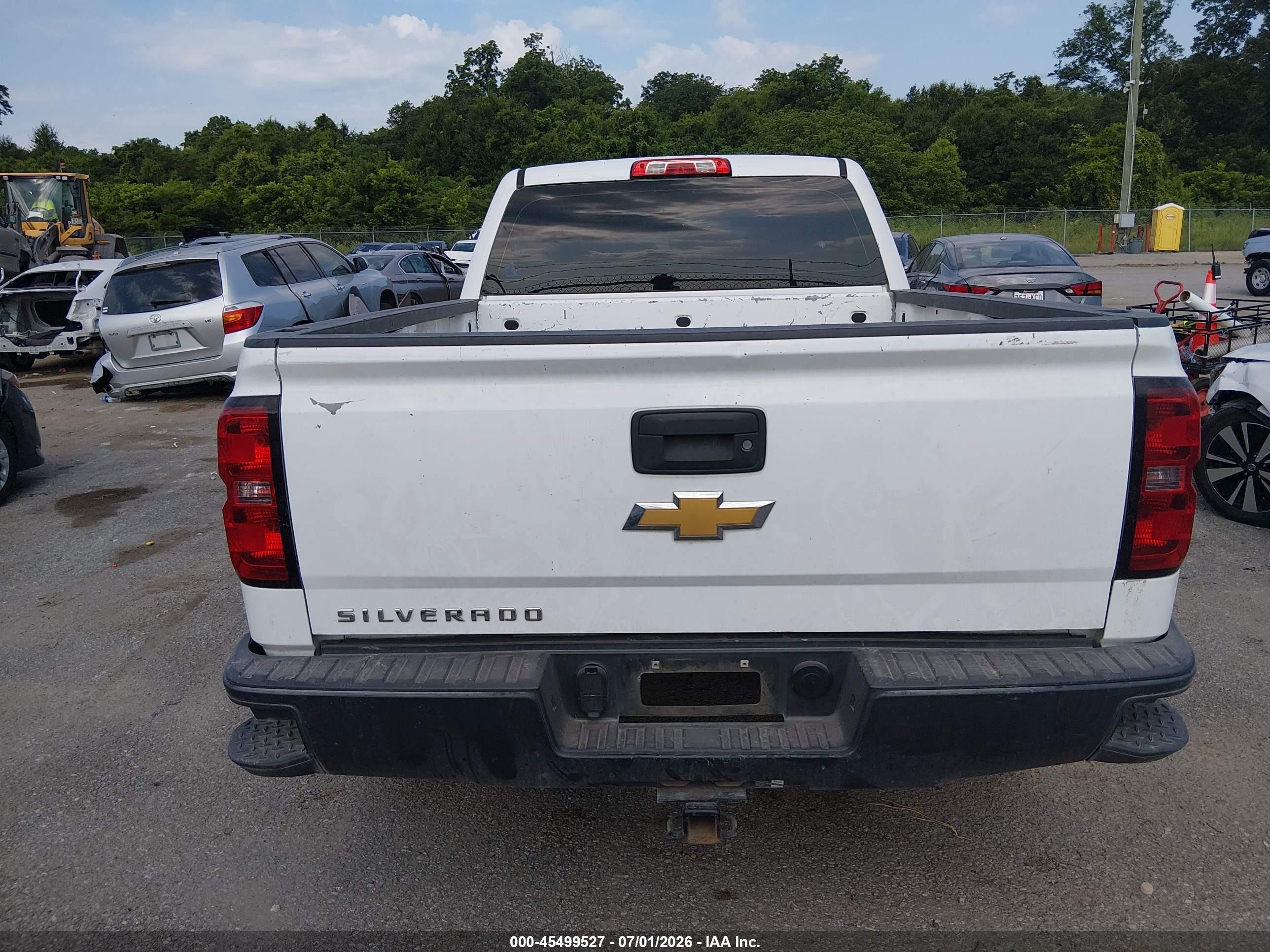 2014 Chevrolet Silverado 1500 Work Truck Белый vin: 3GCPCPEC4EG122770