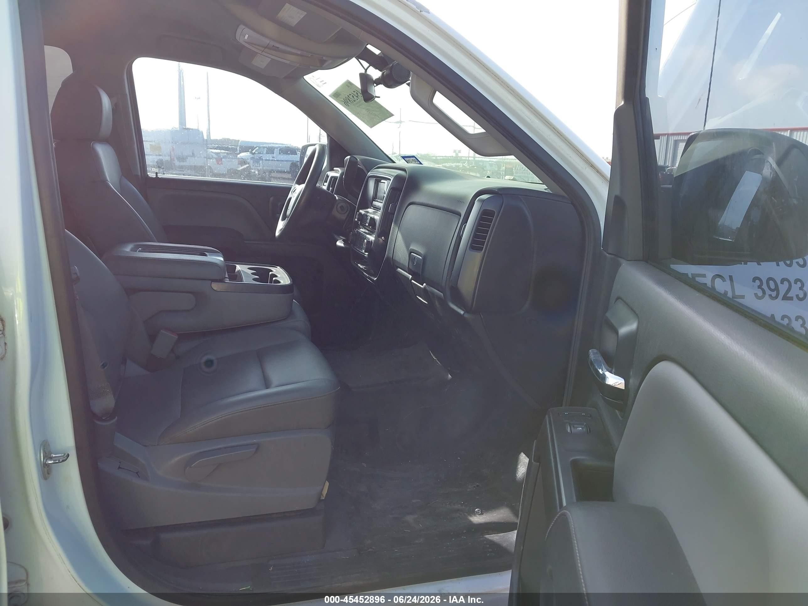 2015 Chevrolet Silverado 1500 Work Truck White vin: 3GCPCPEC4FG405297
