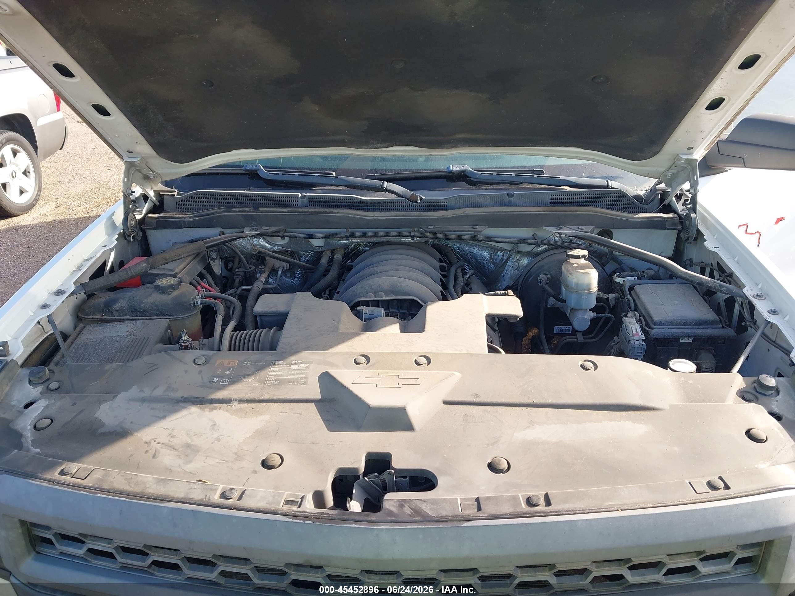 2015 Chevrolet Silverado 1500 Work Truck White vin: 3GCPCPEC4FG405297