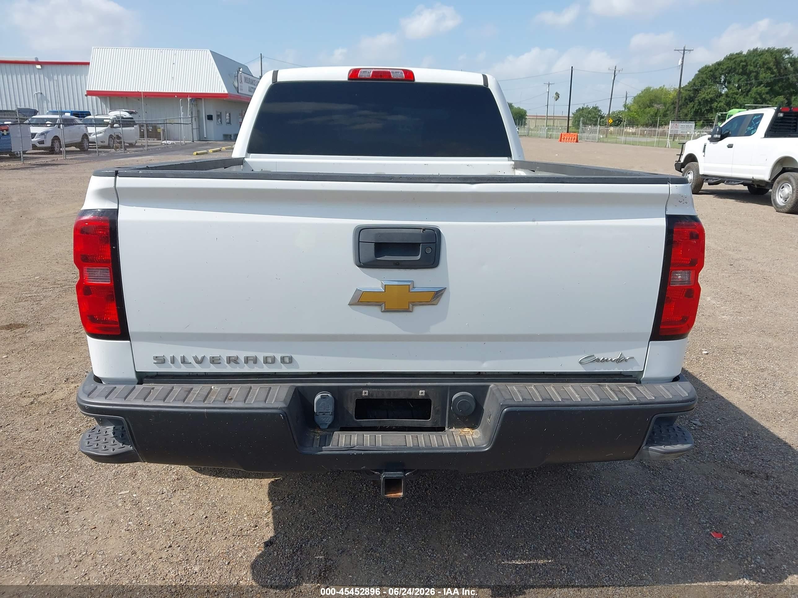 2015 Chevrolet Silverado 1500 Work Truck White vin: 3GCPCPEC4FG405297