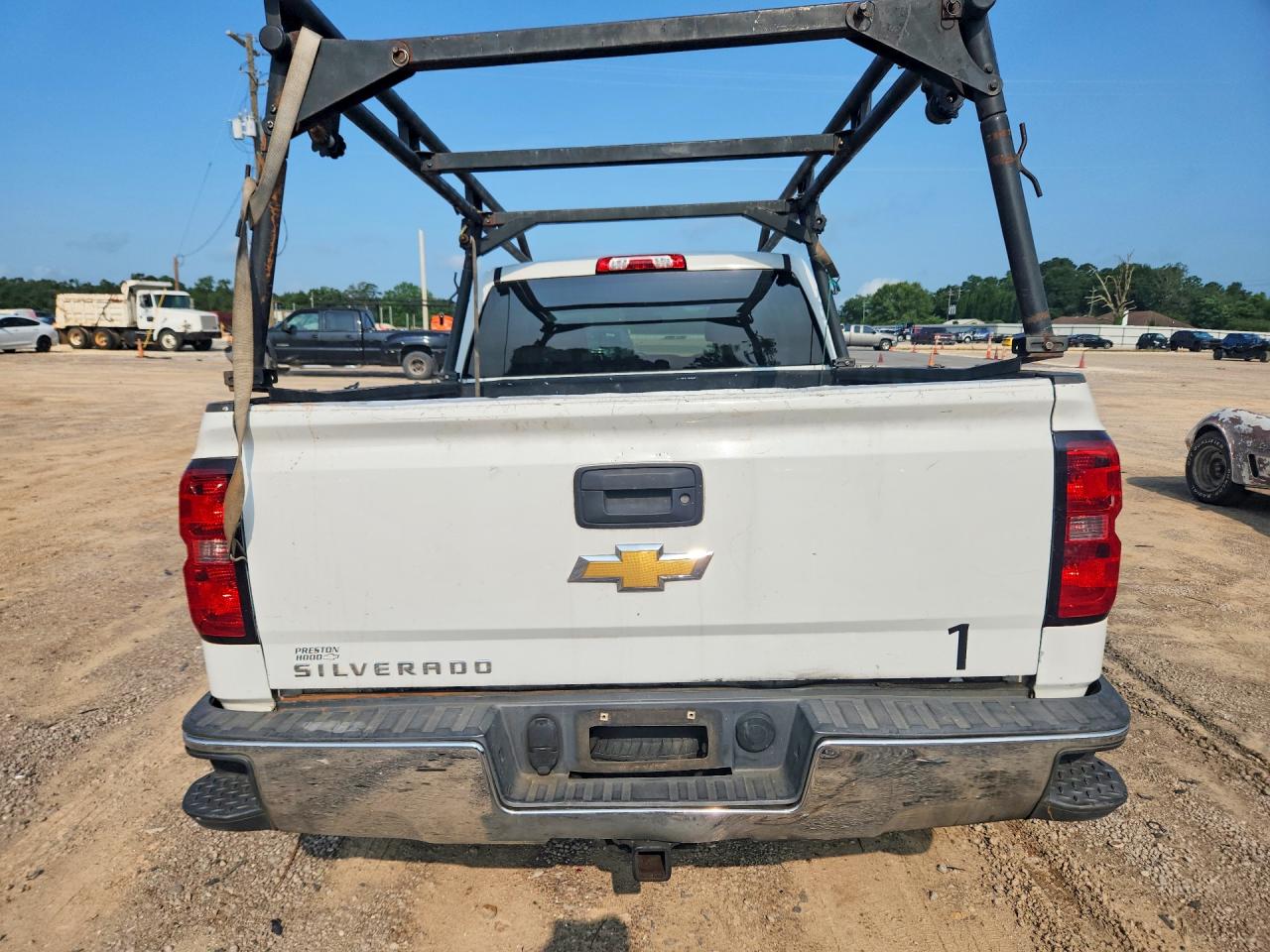 2014 Chevrolet 1500 White vin: 3GCPCPEC7EG361844