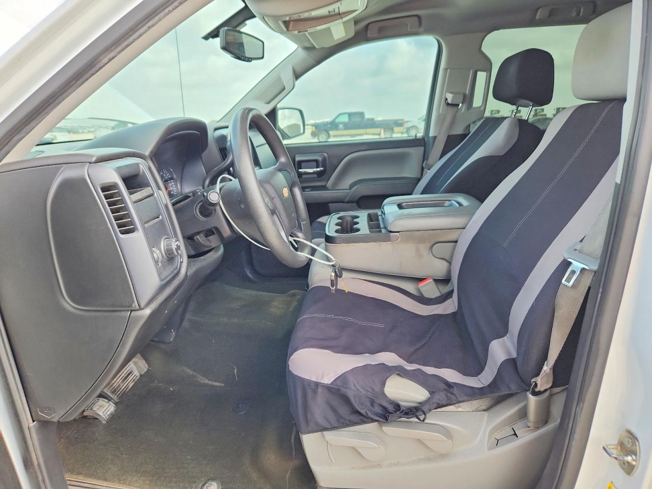 2015 Chevrolet Silverado C1500 White vin: 3GCPCPEC7FG372182
