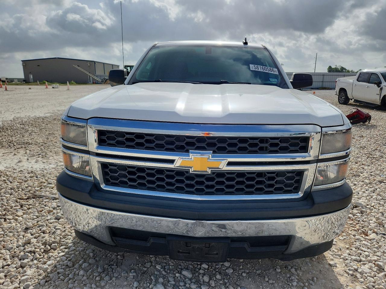 2015 Chevrolet Silverado C1500 White vin: 3GCPCPEC7FG372182