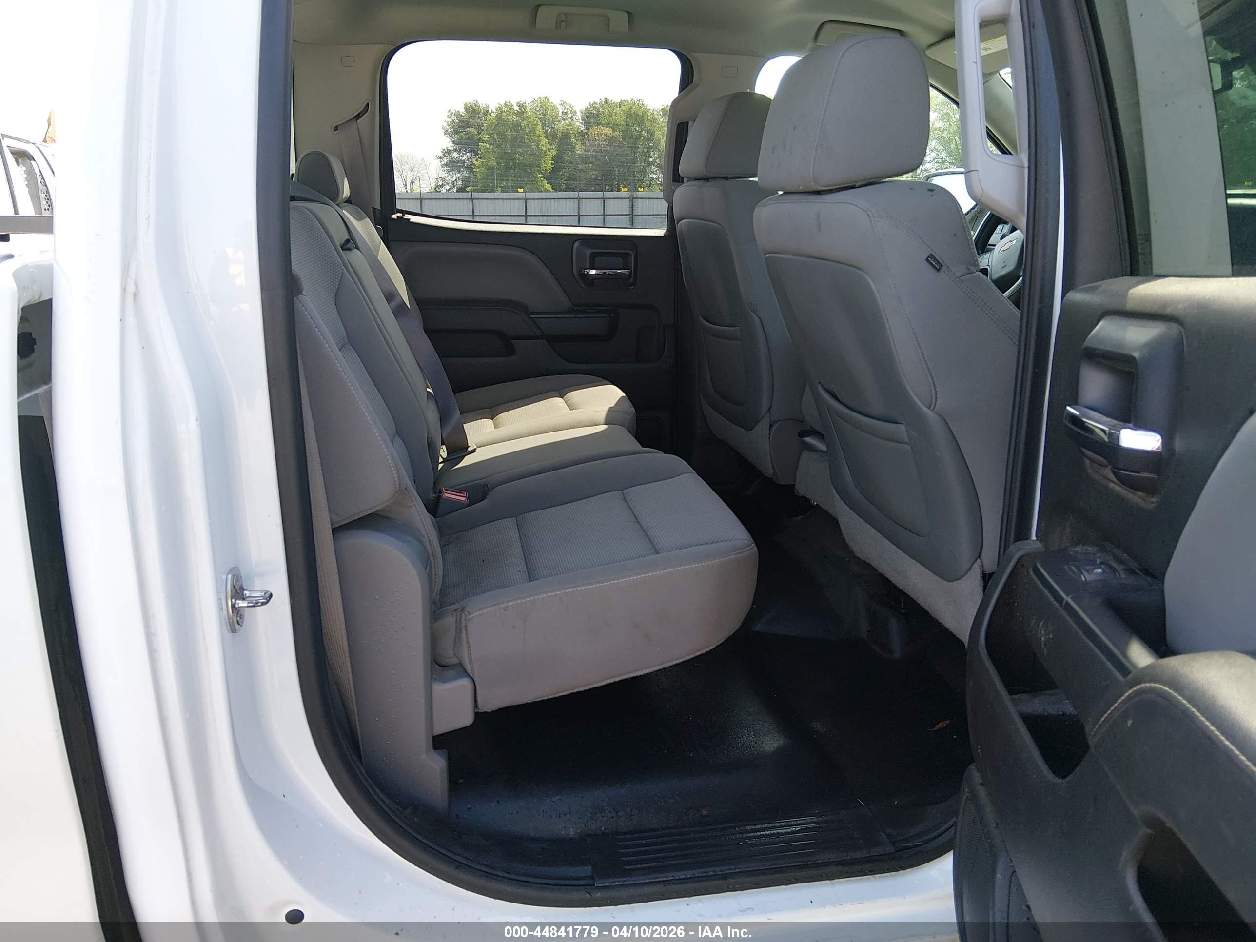 2015 Chevrolet Silverado 1500 Ls White vin: 3GCPCPEC7FG411966